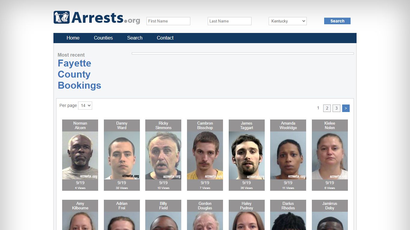 Fayette County Arrests and Inmate Search